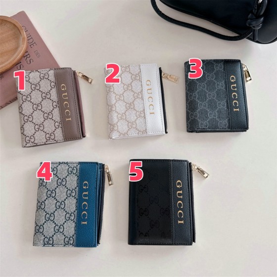 Fashion Leather Card Holder Storage Bank Credit Cash Card ID Card Passport Holders Bag Organizer Case Wallet Pocket Purse